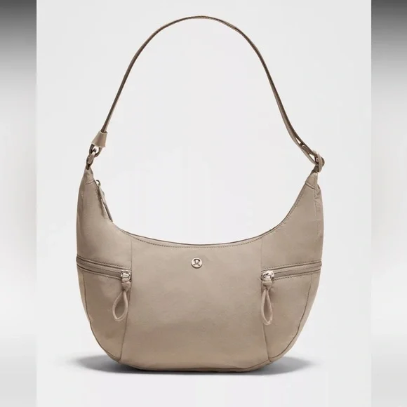 lululemon slouchy sling bag 6L in warm ash grey - Picture 1 of 15